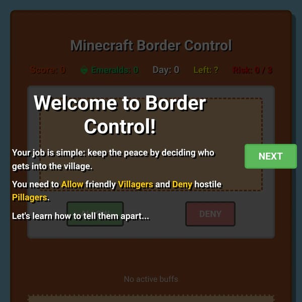 Minecraft Border Control