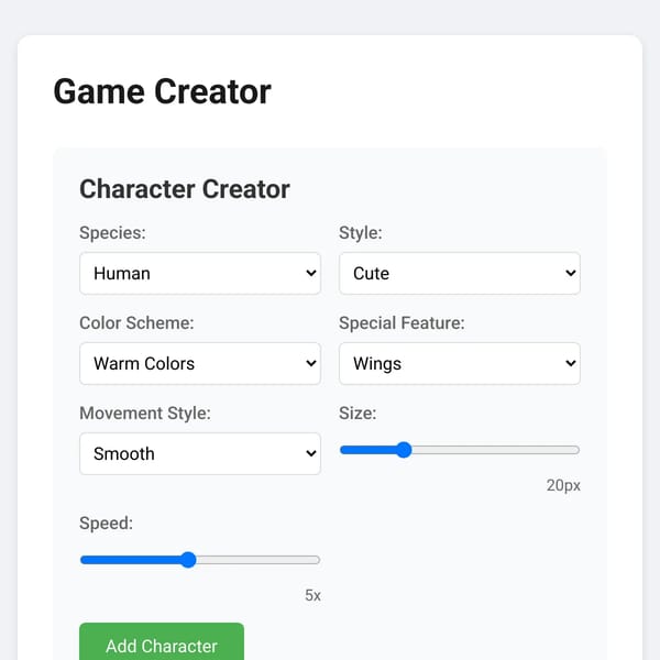 4 button game creator