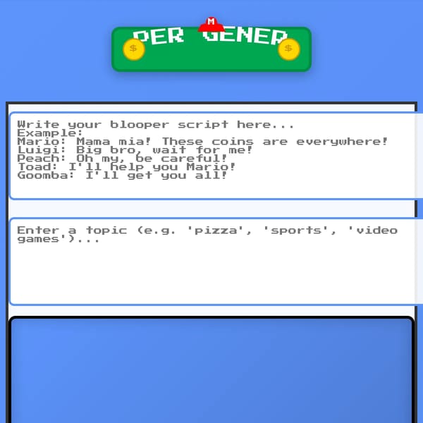 Mario Blooper Generator