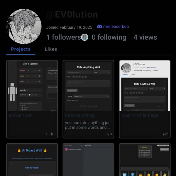 User Profile Page