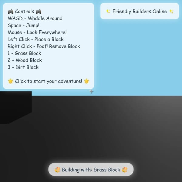 Blocky Builder Adventure! 🌟