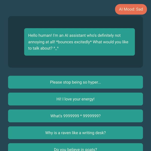 Annoying ai