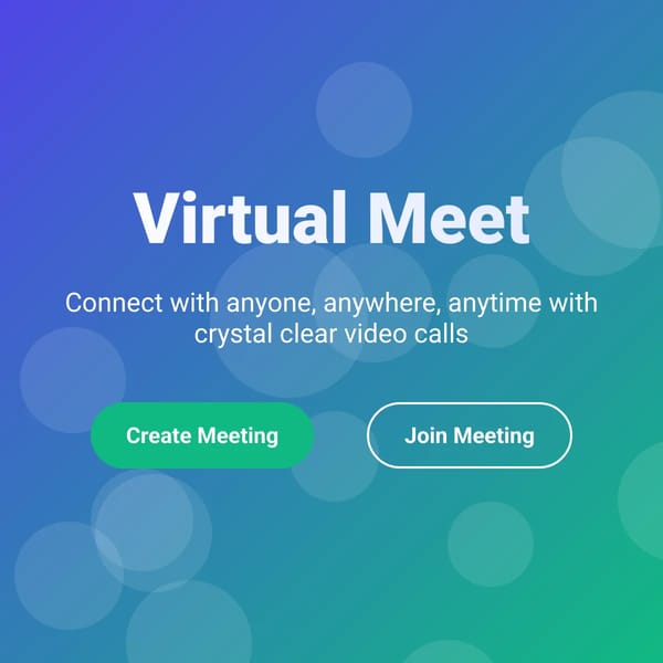 Virtual Meet - Interactive Video Conferencing