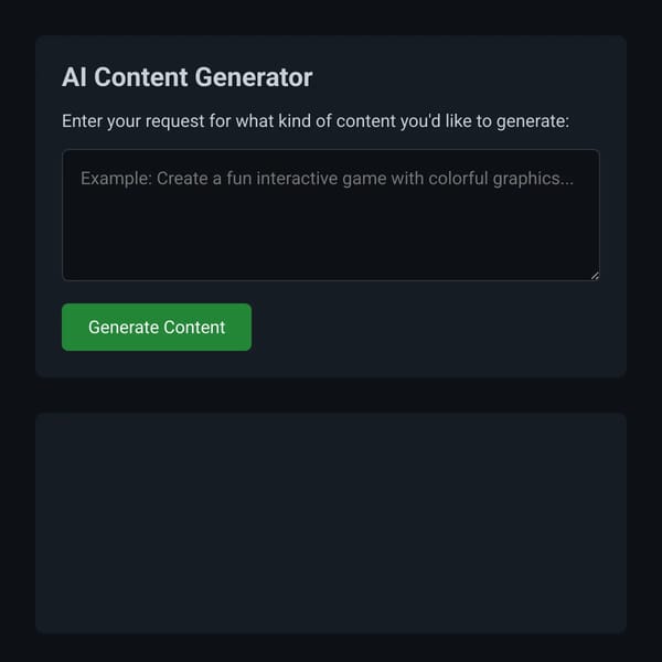 AI Content Generator