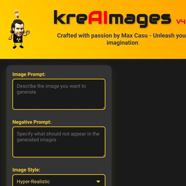 kreAImages - AI Image Generator V4.1
