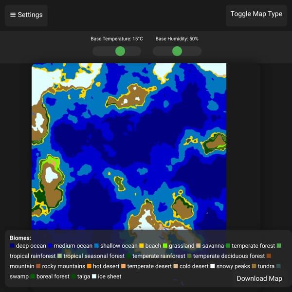 TerrainCraft - Advanced Ecosystem Generator