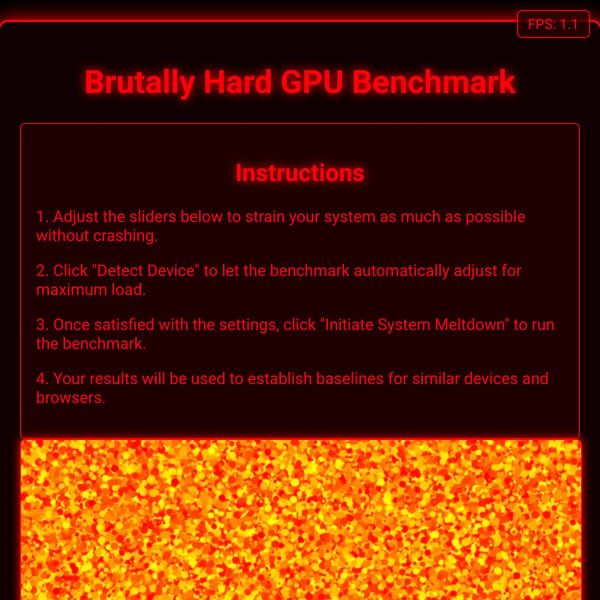 WebVisualize AI - Brutally Hard GPU Benchmark