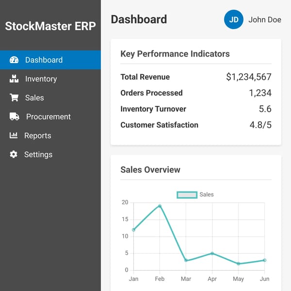 StockMaster ERP - Settings