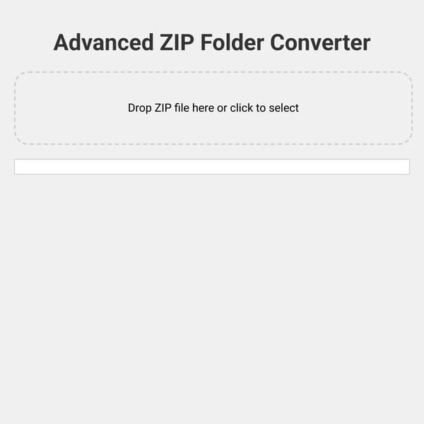 ZIP Folder Converter