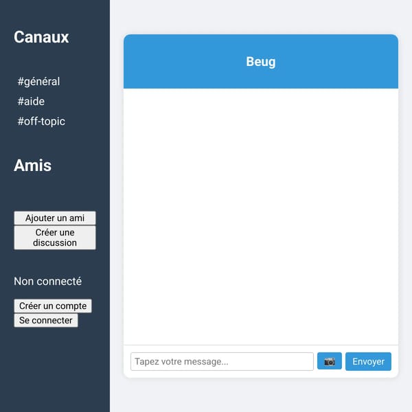 Discutia - Plateforme de Discussion