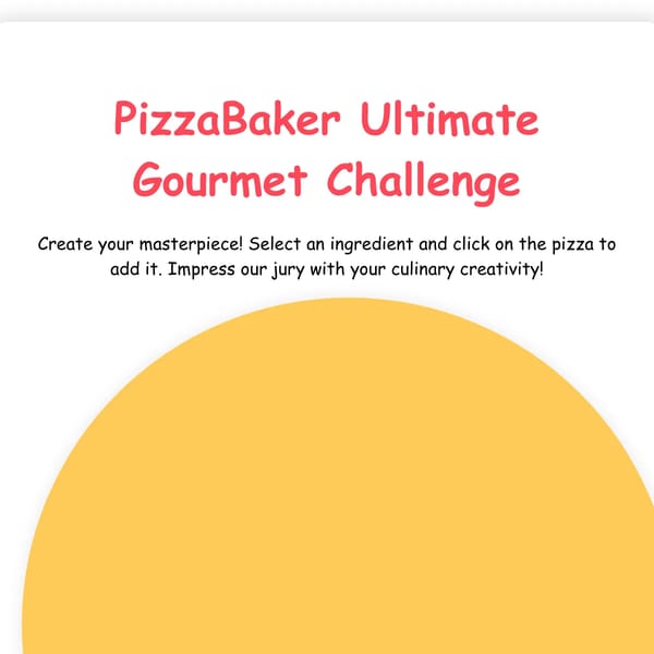 PizzaBaker - Ultimate Gourmet Pizza Creator