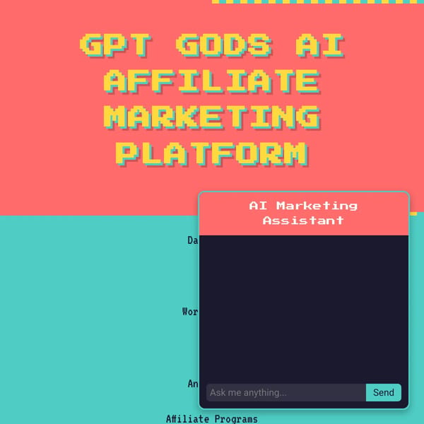 GPT Gods AI Affiliate Marketing Platform