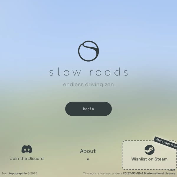 Slow Roads