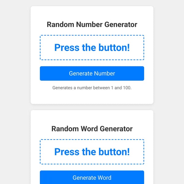 Random everything generator