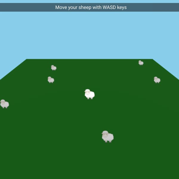 Crazy sheeper 3d (inspired by crazy cattle 3d)