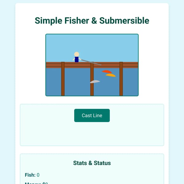 Super fishing simulator