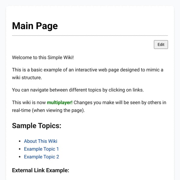Wiki Editor
