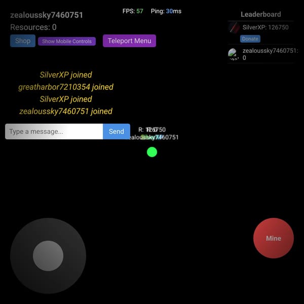 Infinite Cave Sim
