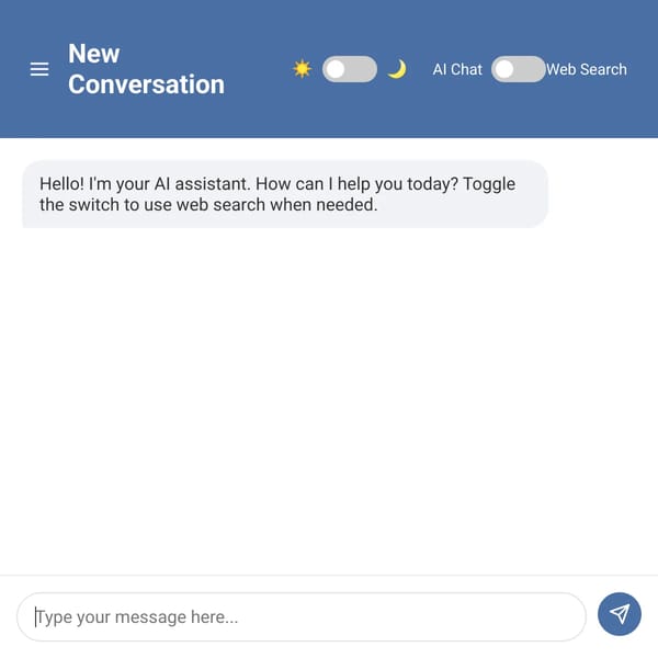 AI Chat with Web Search