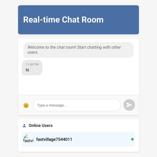 Real-time Chat Room