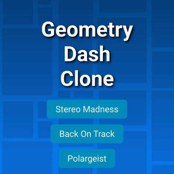 Geometry Dash Clone