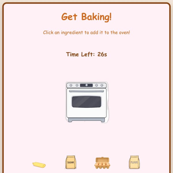 Baking Game