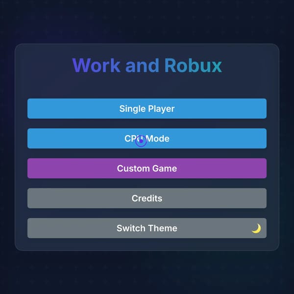 Work and Robux