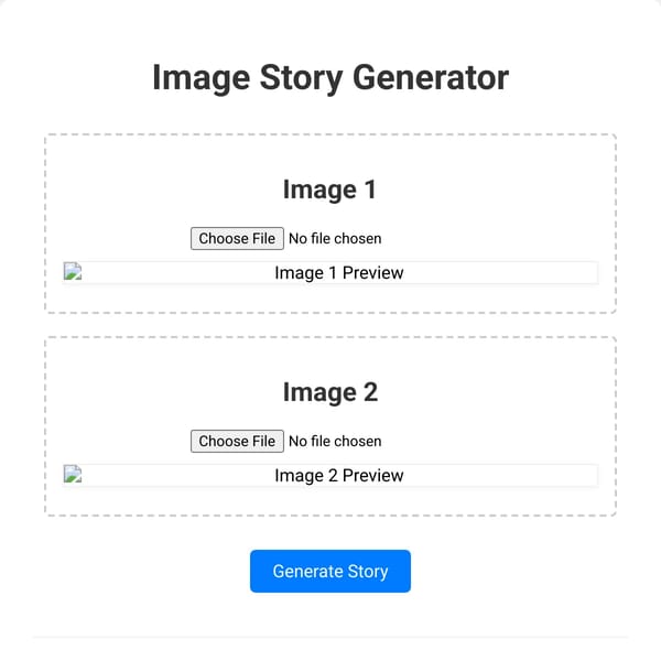 Image Story Generator