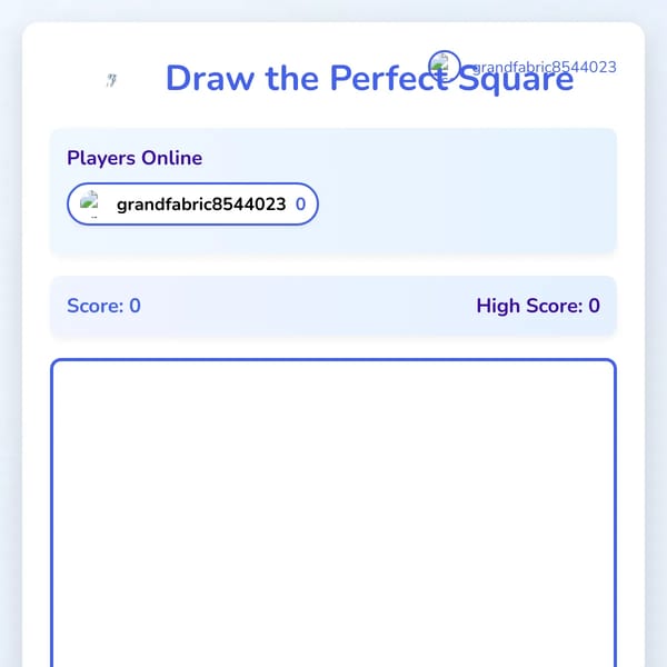 Draw the Perfect Square