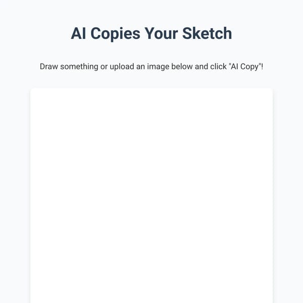 AI Copies Your Sketch