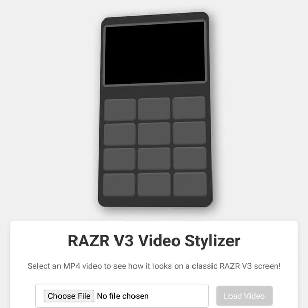 RAZR V3 Video Stylizer