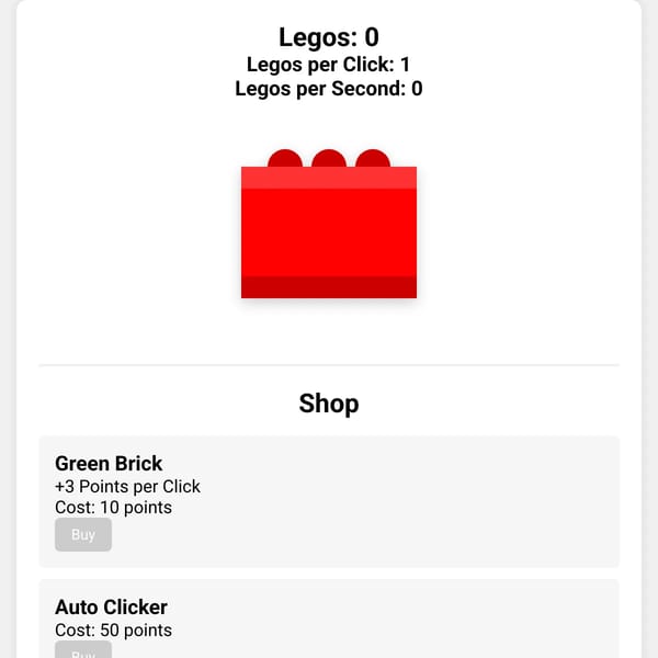 Lego Clicker (BETA)