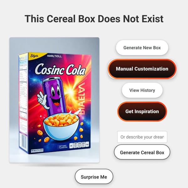 This Cereal Box Does Not Exist