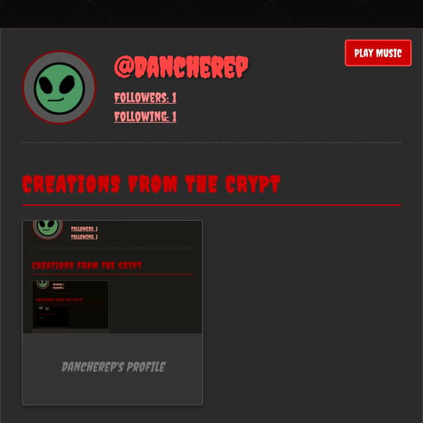 Dancherep's Profile