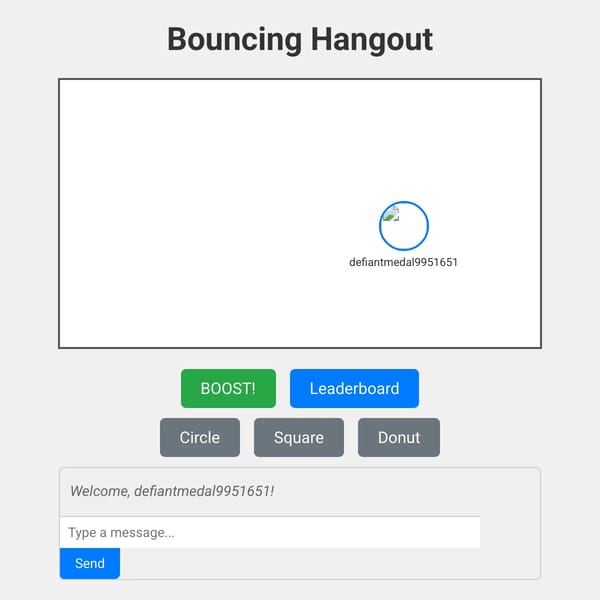 Bouncing Hangout