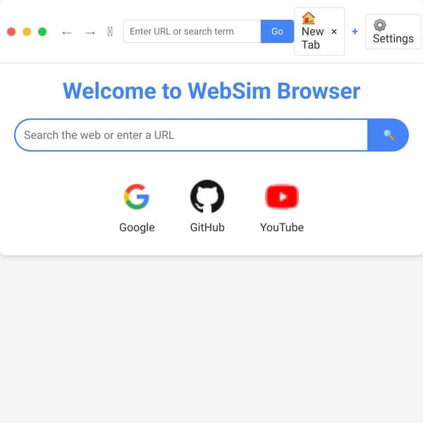 Modern Web Browser Experience