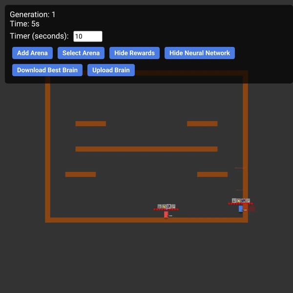 AI Minecraft Fighting SIM