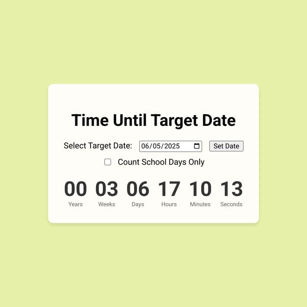 Countdown!