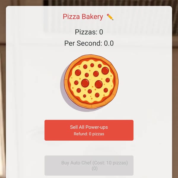 Pizza Clicker