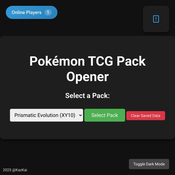 Pokémon TCG Pack Opener V1.7 (Journey Together)