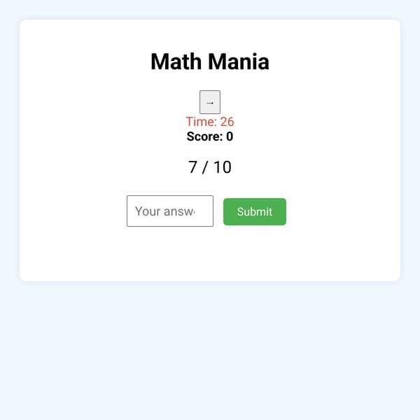 Math Mania