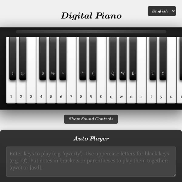 Piano? How Original.