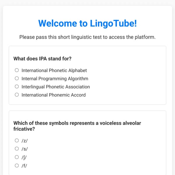 Lingotube