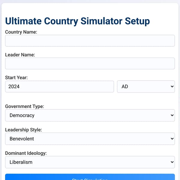 Country Simulator