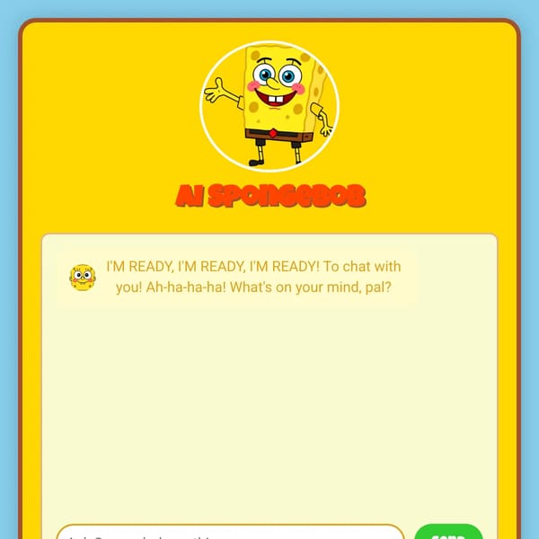 AI Spongebob