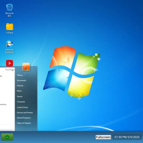 Windows 7 Recreation