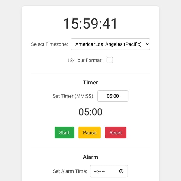 Simple Clock