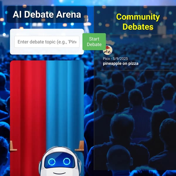 AI Debate Arena
