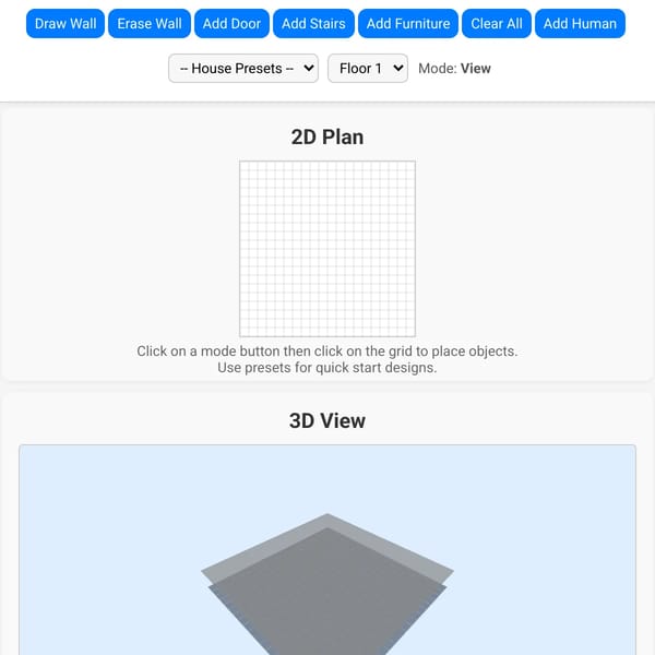 3D Floorplan Maker