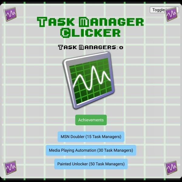 Task Manager Clicker!